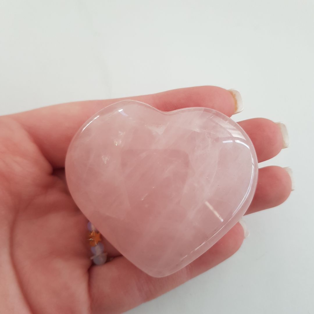 Rose Quartz Heart - 5-6cm Rose Quartz Heart - 5-6cm
